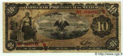 10 Pesos MEXICO Veracruz 1914 PS.1107a VF