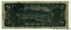5 Pesos MEXICO Zacatecas 1914 PS.0475d MB