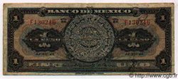 1 Peso MEXICO  1948 P.711a MB