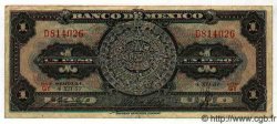 1 Peso MEXICO  1957 P.712d SS