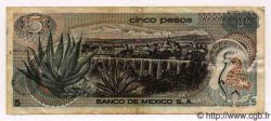 5 Pesos MEXICO  1971 P.723b BB