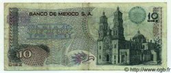 10 Pesos MEXICO  1971 P.724d MBC