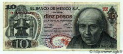 10 Pesos MEXICO  1975 P.724h SS
