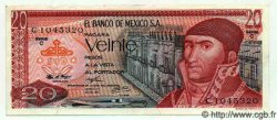 20 Pesos MEXICO  1972 P.725a AU