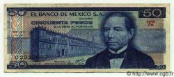 50 Pesos MEXICO  1978 P.726Aa fVZ