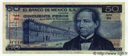 50 Pesos MEXICO  1976 P.726b SS