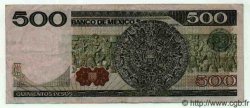 500 Pesos MEXICO  1981 P.733a BB