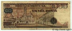 1000 Pesos MEXIQUE  1981 P.734a TTB