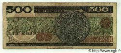 500 Pesos MEXICO  1984 P.737b q.BB a BB