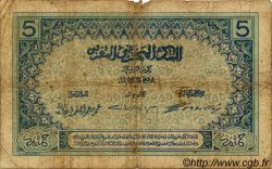 5 Francs MAROCCO  1925 P.08 q.MB