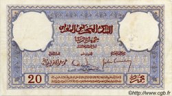 20 Francs MAROCCO  1929 P.18a MB