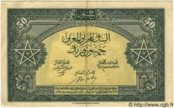 50 Francs MAROCCO  1943 P.26a q.SPL