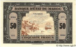 50 Francs MARUECOS  1944 P.26b SC+