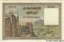 1000 Francs MAROKKO  1952 P.47 VZ