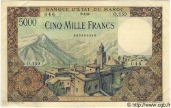 5000 Francs MOROCCO  1953 P.49 XF+