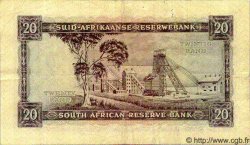20 Rand SUDAFRICA  1961 P.108a q.BB