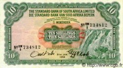 10 Shillings SOUTH WEST AFRICA  1958 P.10 fVZ