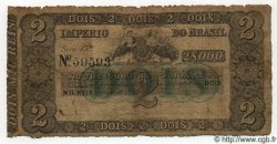 2 Mil Reis BRASILIEN  1867 P.A229 SGE