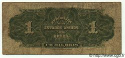 1 Mil Reis BRASILE  1919 P.006 q.MB
