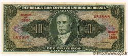 1 Centavo sur 10 Cruzeiros BRAZIL  1966 P.183a UNC