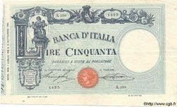 50 Lire ITALY  1918 P.038c VF+