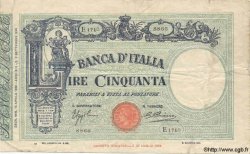 50 Lire ITALY  1935 P.047c VF