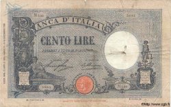100 Lire ITALY  1929 P.050b VG