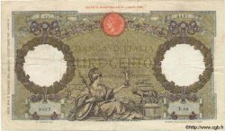 100 Lire ITALY  1933 P.055a F+