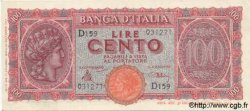100 Lire ITALIA  1944 P.075 q.FDC