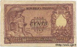 100 Lire ITALIEN  1951 P.092a S