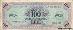 100 Lires ITALY  1943 PM.21a VF+