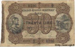 30 Lires ITALIEN  1874 PS.471 S to SS