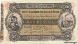 100 Lires ITALY  1874 PS.473 AU
