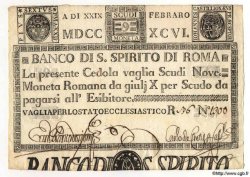 9 Scudi ITALY  1796 PS.383 AU