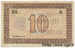 10 Centesimi ITALIA  1945 GCO.293 EBC