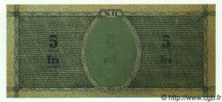 5 Francs NUOVE EBRIDI  1943 P.01 q.FDC