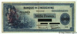 1000 Francs NEUE HEBRIDEN  1944 P.13 fSS to SS