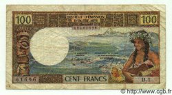 100 Francs NUEVAS HÉBRIDAS  1971 P.16 BC