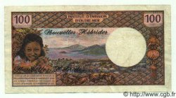 100 Francs NUEVAS HÉBRIDAS  1972 P.18a MBC