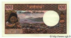 100 Francs NUEVAS HÉBRIDAS  1972 P.18b SC+