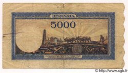 5000 Lei ROMANIA  1943 P.055 q.MB