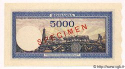 5000 Lei Spécimen RUMÄNIEN  1944 P.056s ST