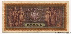 100000 Lei RUMANIA  1947 P.059a MBC