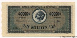 1000000 Lei ROMANIA  1947 P.060a AU+