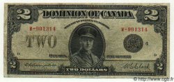 2 Dollars CANADA  1923 P.034i MB