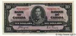 10 Dollars CANADA  1937 P.061c AU