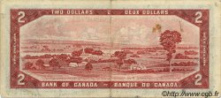 2 Dollars CANADá
  1954 P.076b BC a MBC