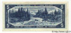 5 Dollars KANADA  1954 P.077b VZ+