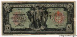 5 Dollars CANADA  1917 PS.0965Ac F
