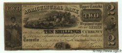 10 Shillings / 2 Dollars CANADA  1835 PS.1558 F - VF